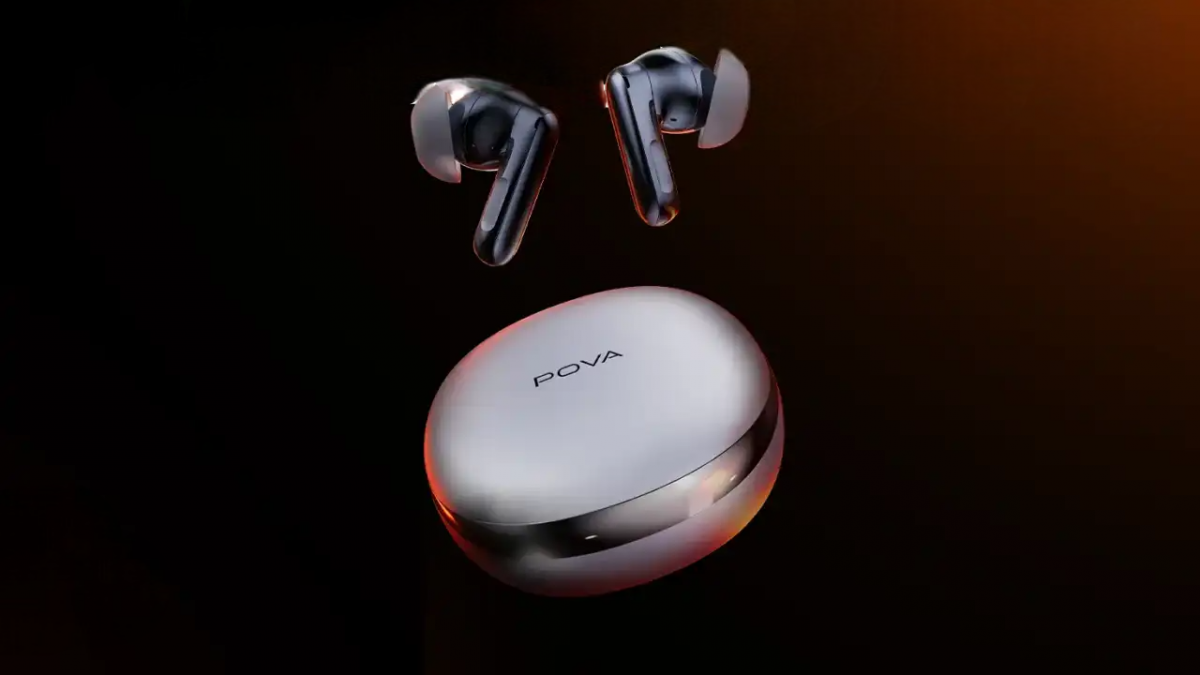 Tecno представила наушники Pova AI Buds Pro с записью звука и ИИ-переводчиком
