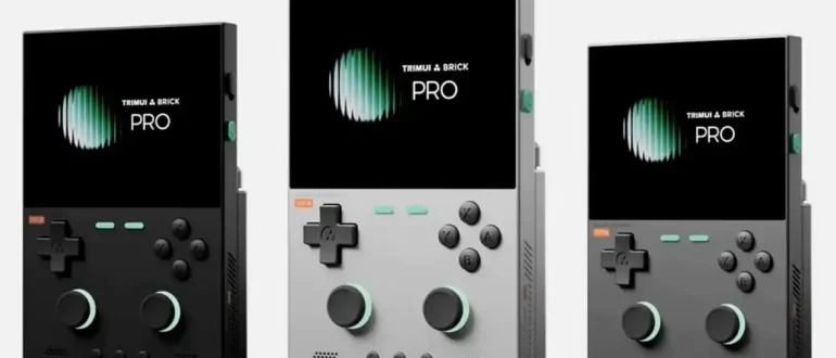 TRIMUI анонсировала портативные игровые консоли Brick Pro и Brick Hammer Pro U